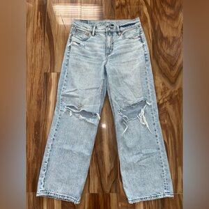 American Eagle Outfitters Blue Straight Leg Jeans